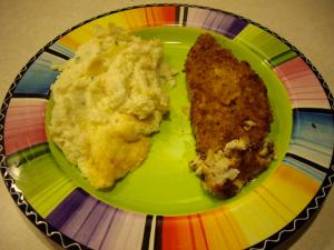 Fish & Smashed Cauliflower