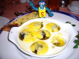 Escargot on Carnival Miracle