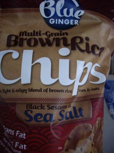 Blue Ginger Brown Rice Chips