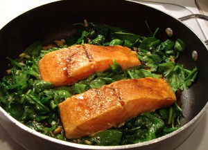 asian garlic salmon