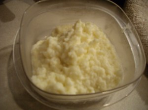 smashed cauliflower and potato