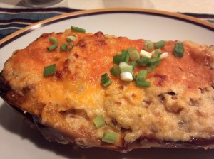 Twice Baked Butternut Squash