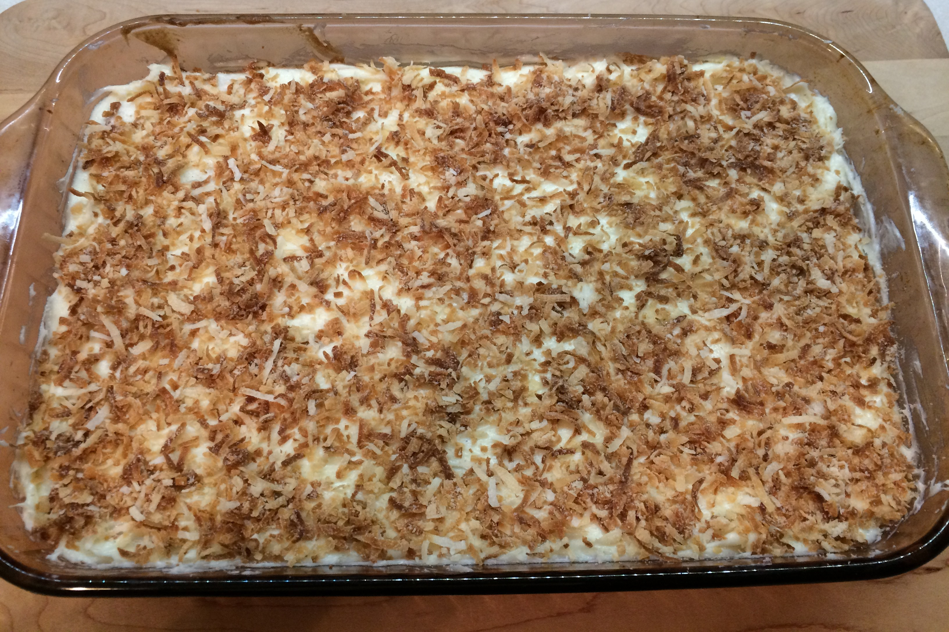 Pina Colada Sheet Cake